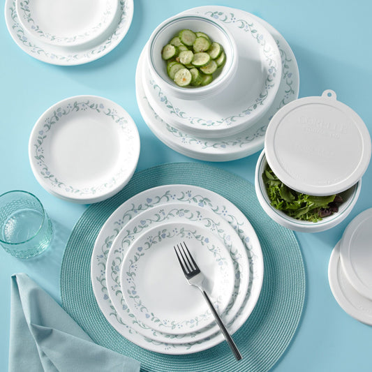 Corelle® Country Cottage 66-piece Dinnerware Set, Service for 12