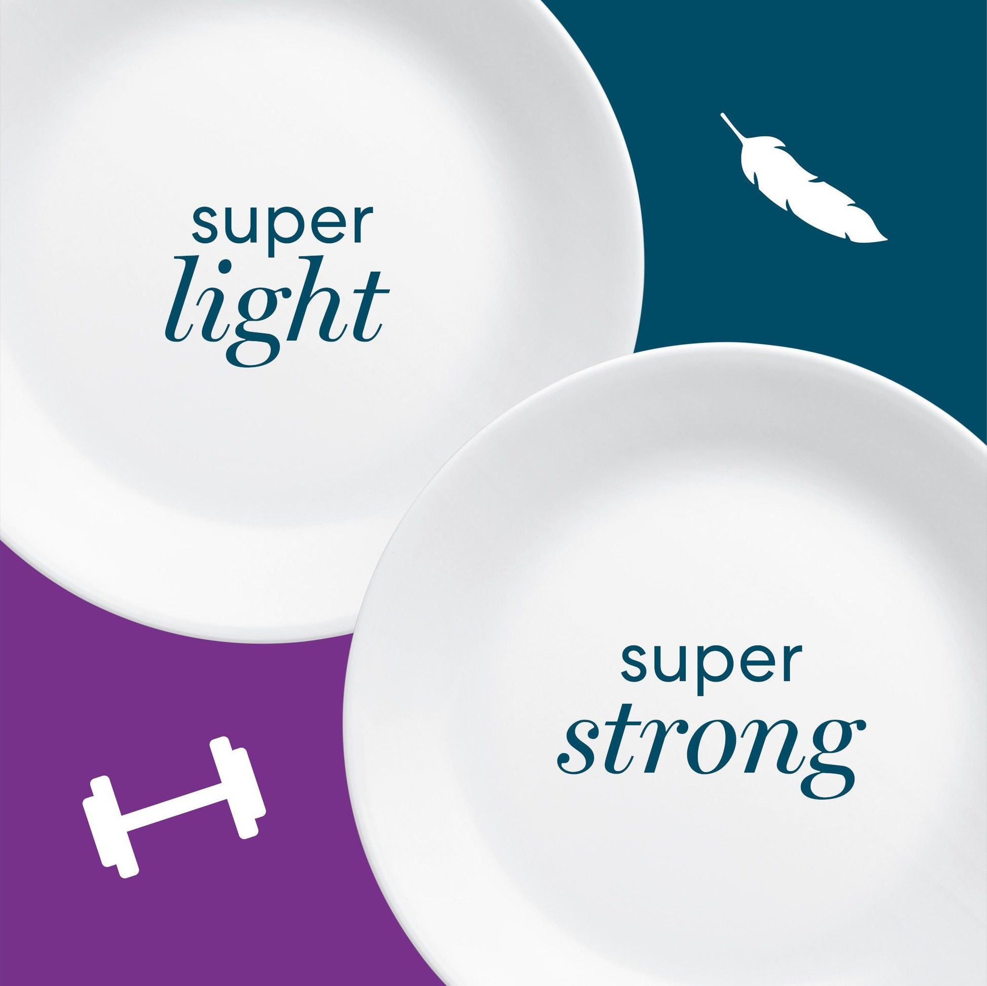 Corelle® Winter Frost White 50-piece Dinnerware Set, Service for 8, EXCLUSIVE
