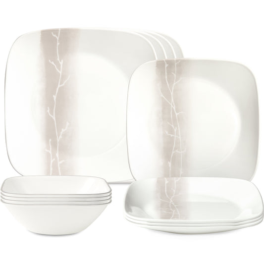 Corelle® Wandering Groves 12-piece Dinnerware Set, Service for 4