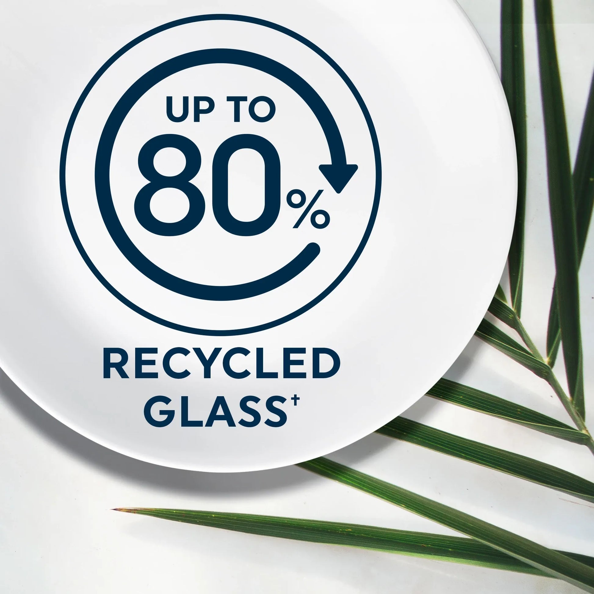 Corelle® Winter Frost White 10.25" Divided Dinner Plate