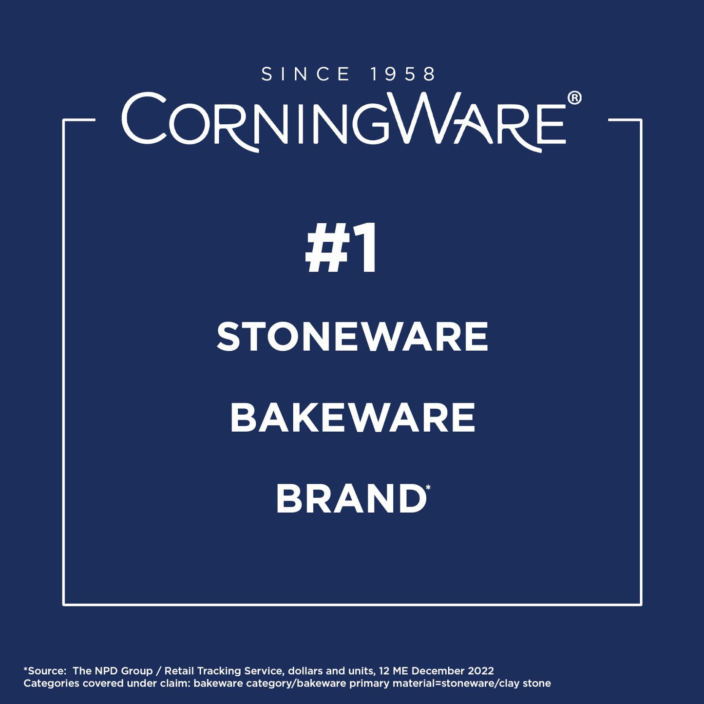 CorningWare® French White® 2.5-quart Round Baking Dish with Lid